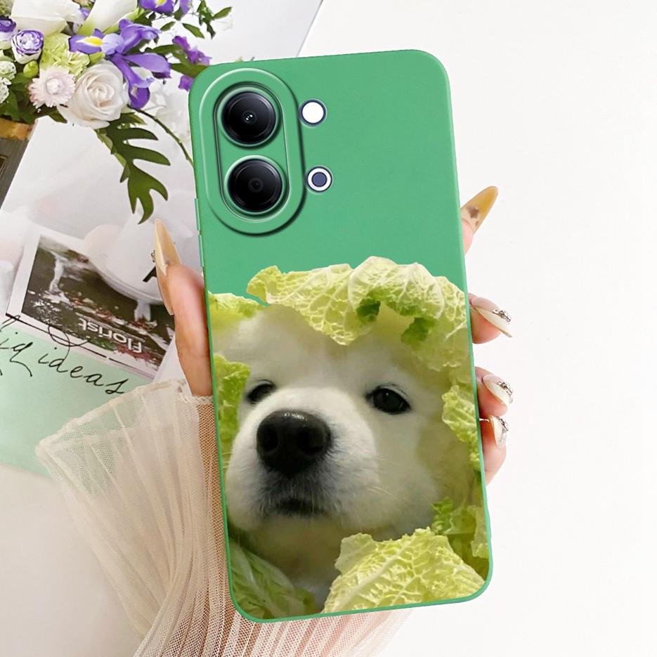 For Vivo Y05 4G Case Cute Dog Panda Cartoon Cover Shockproof Soft TPU Phone Case For Vivo Y11d Y 05 VivoY05 VivoY11d Fundas Bags