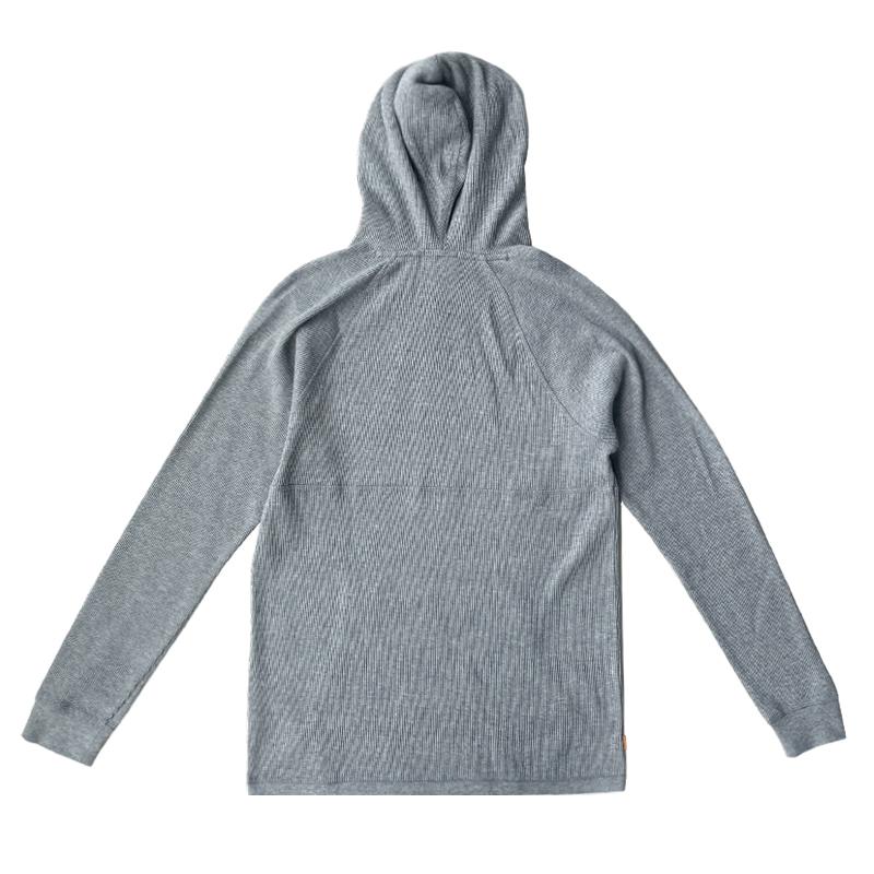 Timberland Waffle Pullover Hoodie Solid Color Long Sleeve Sweatshirt Men hoodies Gray TB0A2B8K-052