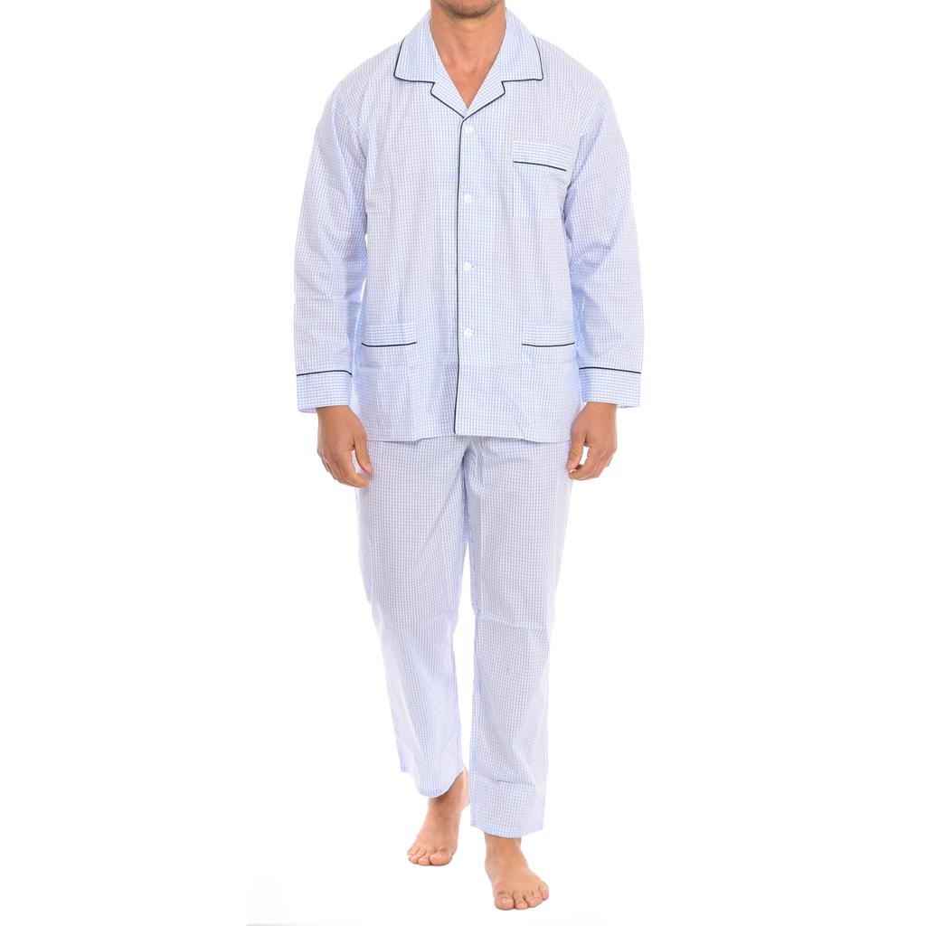 Pijama masculino estilo popeline KLP5