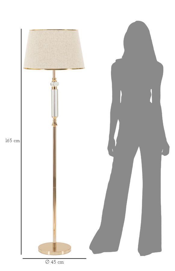 Floor Lamp Praga Cm Ø 45X165