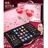 Kids Beading Craft Kit With Jewelry Box 1800pcs Plastic Beads Girls Age 4-6 DIY Bracelet Making Gift