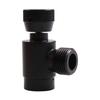 Adattatore Cilindro CO2 A20F-Nero Regolatore Fusto Birra Fai-da-te TR21.4 A W21.8, Accessori Serbatoio CO2 Per Produttore Soda Mach