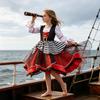 Halloween Pirate Costume Set for Party Performances