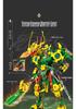 Steel Mecha Assembly Transformation DIY Model Building Blocks for Boys