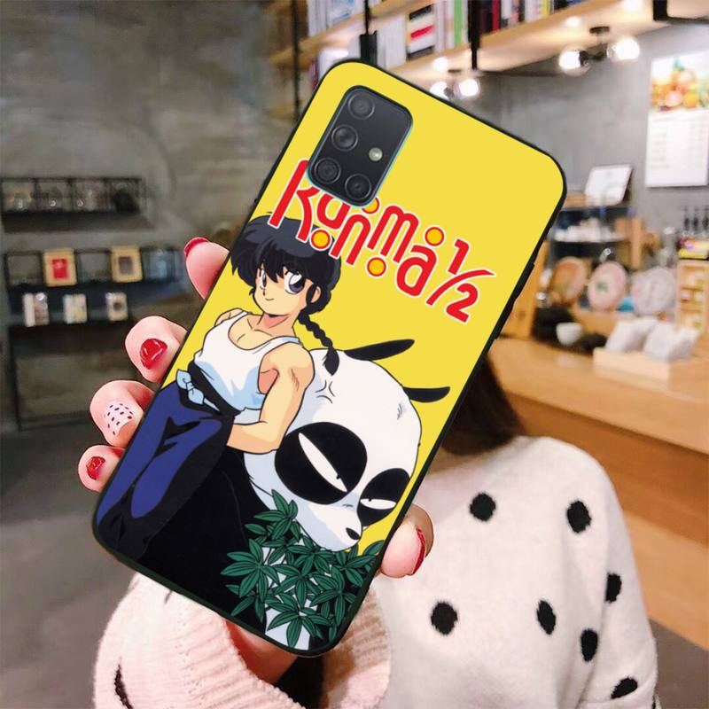 USAKPGRT Ranma 1 2 Painted Phone Case For Samsung Galaxy A21S A01 A11 A31 A81 A10 A20E A30 A40 A50 A70 A80 A71 A51