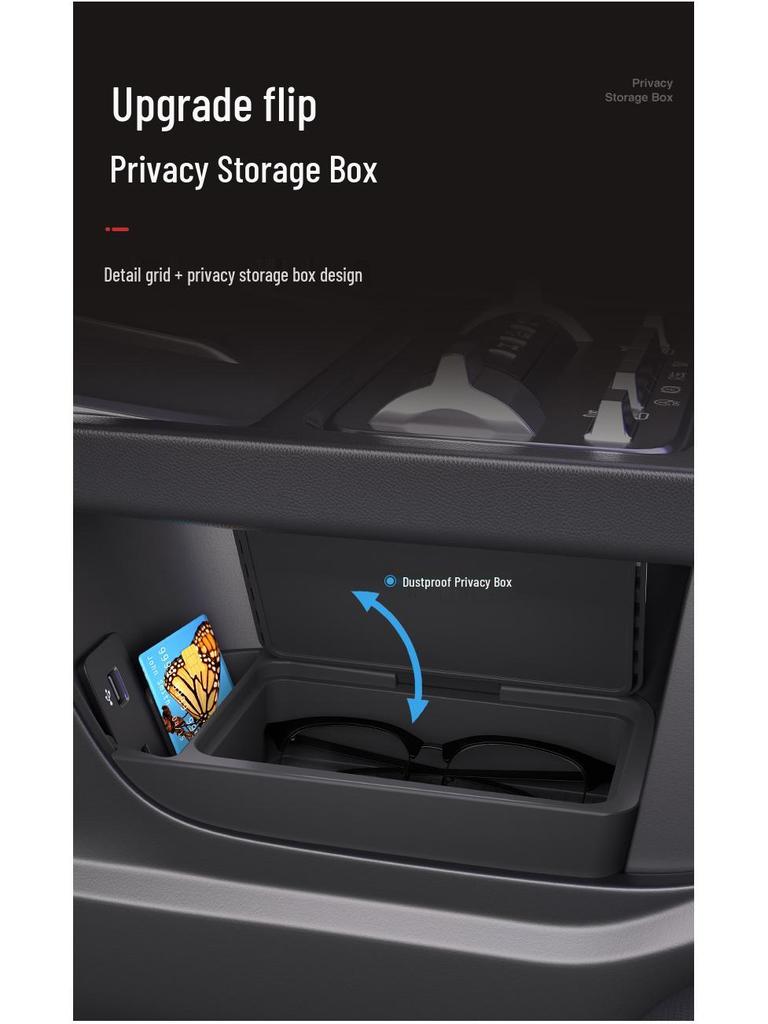 Tank 400 Center Console Armrest Storage Box - Car Interior Accessory