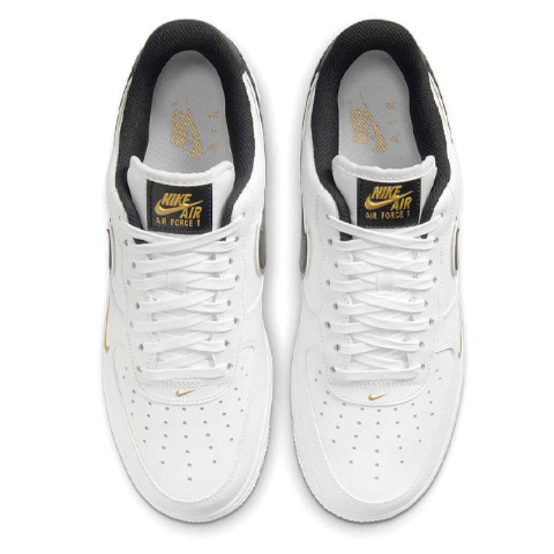 Nike Air Force 1 '07 LV8 'Metallic Swoosh Pack White Metallic Gold' Sneakers DA8481-100