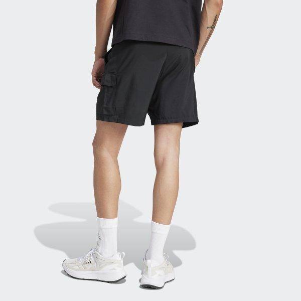 Adidas Unisex Essentials Small Logo Cargo Chelsea Shorts Daily Woven Shorts