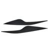 2 Pcs Headlight Eyebrow Front Left Right Light Eyelid Trim Cover Replacement for Ford Focus MK2