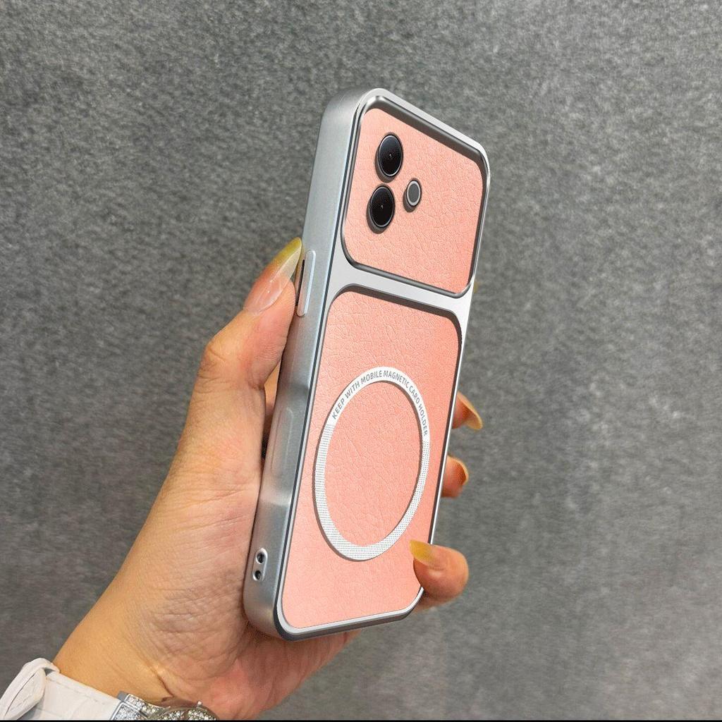 Upgraded Big Lens Protection Case for Vivo Y39 5G Luxury Leather Casing with Magnetic Ring