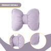 Bowknot Pillow Back Support Home Furnishing Bedside Cushion Sofa Throw for Office Chair