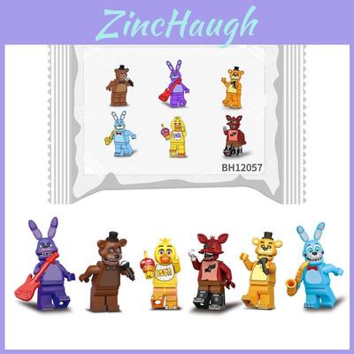 Five Nights At Freddys Toy Building Blocks Scene Set With Mini Figures For Creative Play And Collectible Collection