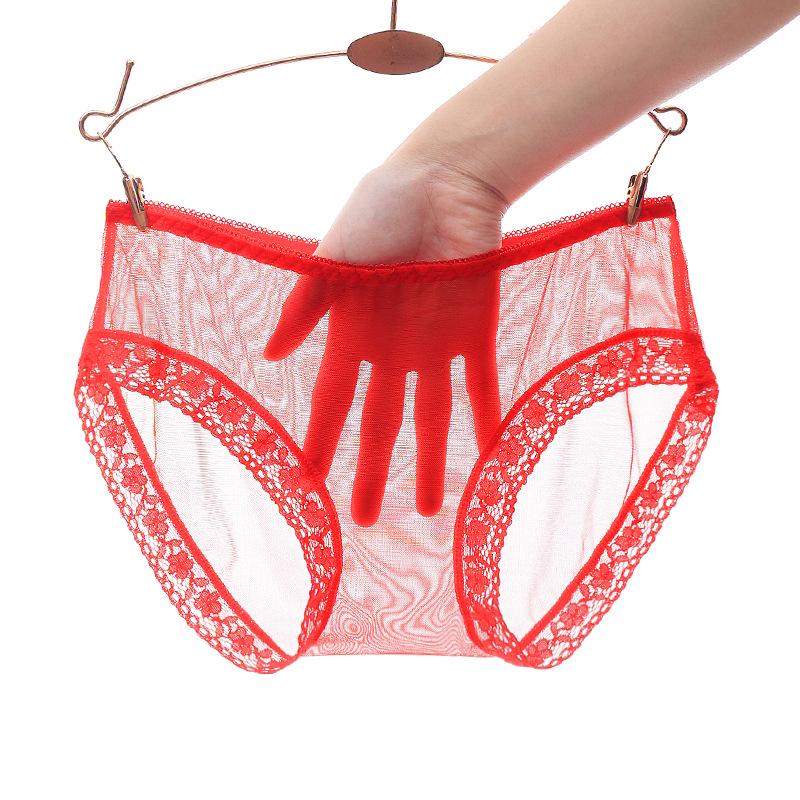 Nahtloser Transparenter Hüftslip Atmungsaktiv Damen Dreiecksslip 8611