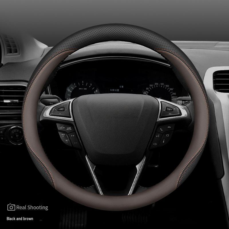 Trumpchi GS8 Nappa Leather Anti-Slip Ultra-Thin Steering Wheel Cover
