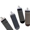 Boneless Wool Socks Mulberry Silk Straight Socks Maillard Striped Stacked Socks Single Needle Medium Tube Women'S Socks