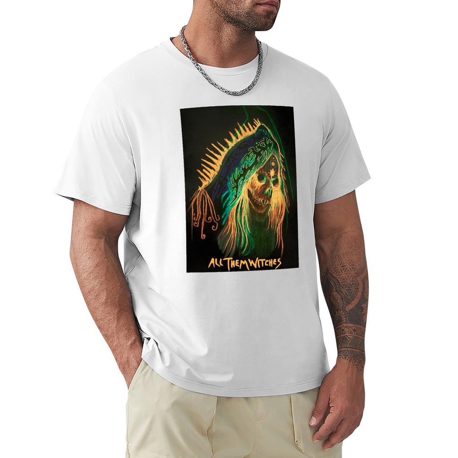 All them witches psychedelic ATW design TShirt custom t shirt custom tshirts oversized t shirts for men S
