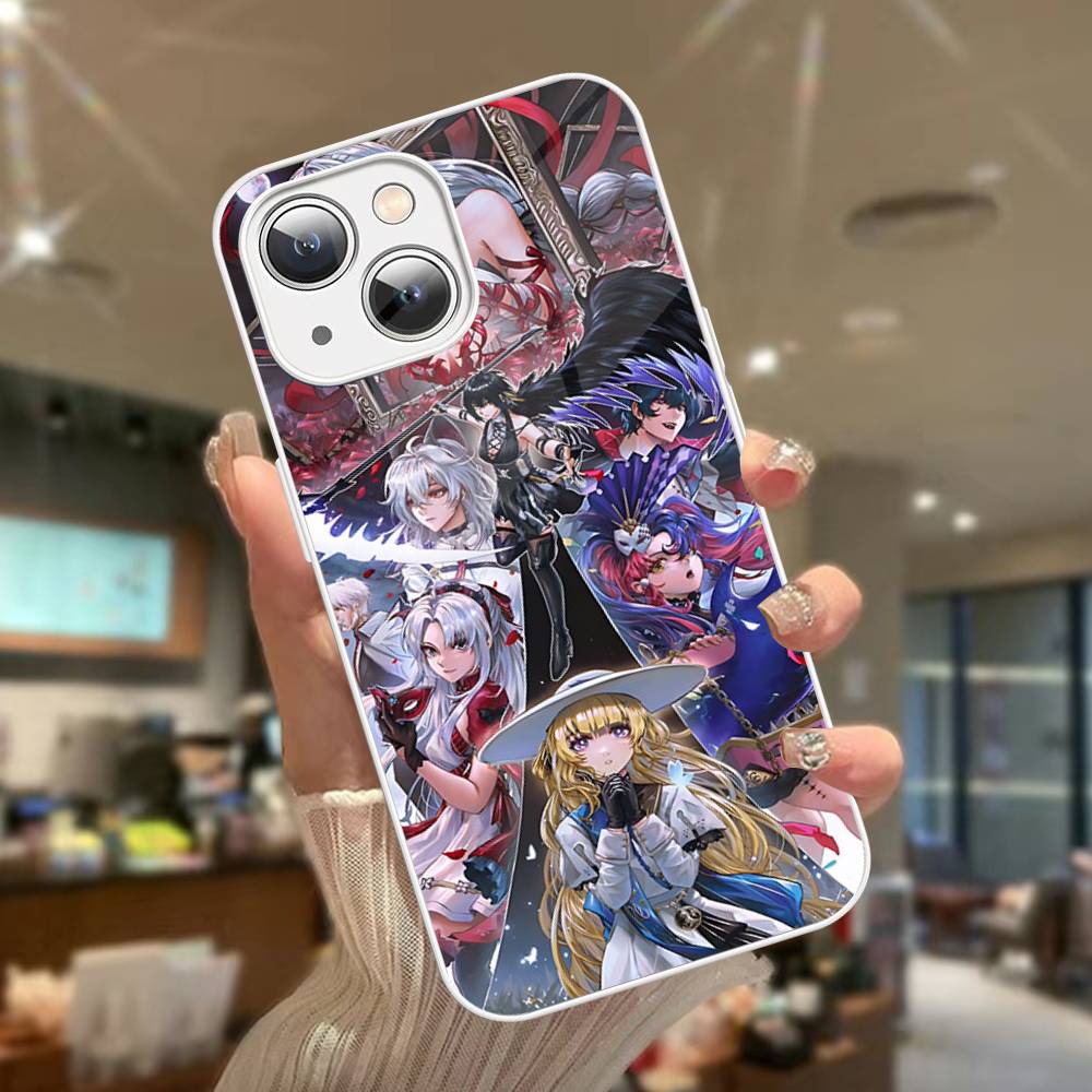 

Game Wuthering Waves For IPhone 14 13 12 Mini 11 Pro XS Max X XR 14 Plus Tempered Glass Cover iphone X