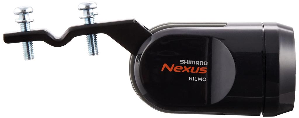Shimano Compatibil cu Butuc Nexus LP-C2207 Lumină, Negru/Gri/Negru, Montare sub Coș, Dinam J2-A 6V-0.9W, ALPC2207BJ2AG,