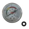 ABS Construction Threaded Connection Pressure Meter For Air Compressor Water Tank&Heating Applications Includes O Rings