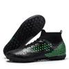 Fashion Fashion Football Boots High-top Professional Field Man Anti-Slip Soccer Cleats for Men Long Spike Grass Training Adults Soccer Shoes