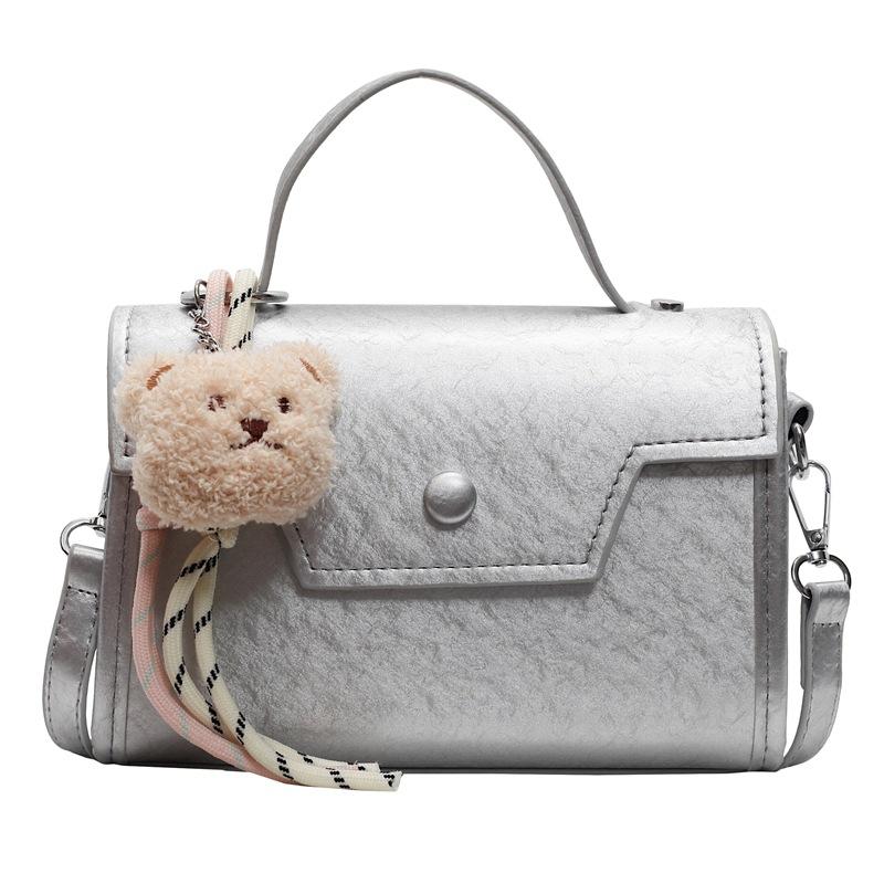 New High-end Fashion Oblique Span Bag Versatile Handbag Spring Small Square Bag Casual Shoulder Bag
