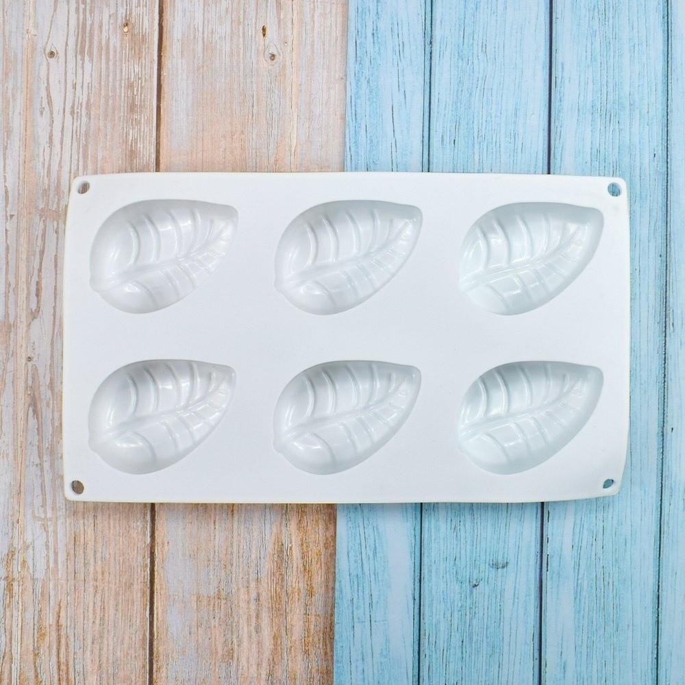 6-Cavity Chocolate Mold Fruit Flower Shape Desserts Making Tool New Baking Pastry Mold Baking Tool
