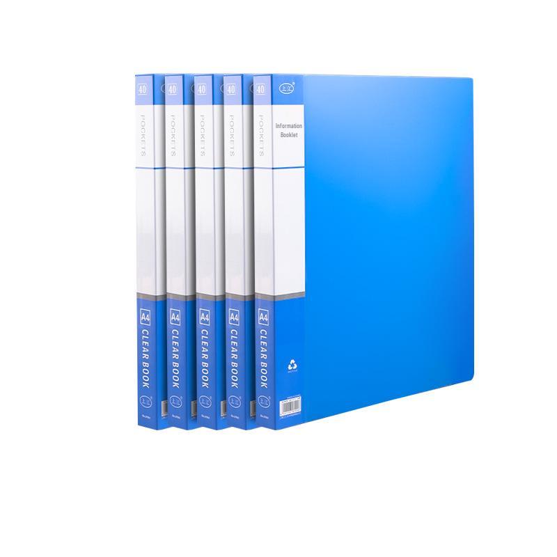A4 Multi-Layer Transparent Document Folder for Office & Certificate Storage