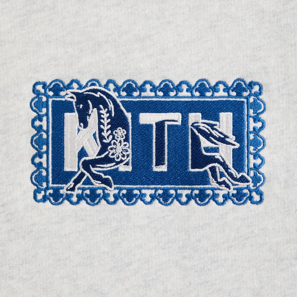 Kith Treats Year Of The Horse Nelson Crewneck Light Heather Grey Men Tops KHT030223-002