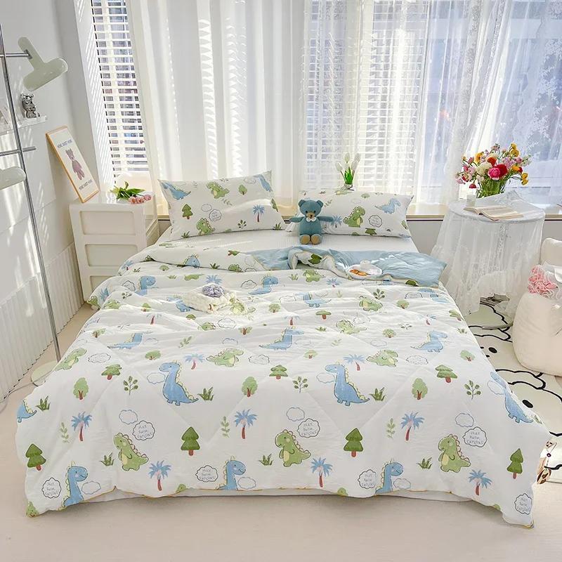 Duvet Summer Ice Cool Quilt Kids Air Conditioning Quilt/Duvet/Blanket Comforter Bed Duvets 150 Single Bed Quilt Bed Quilts