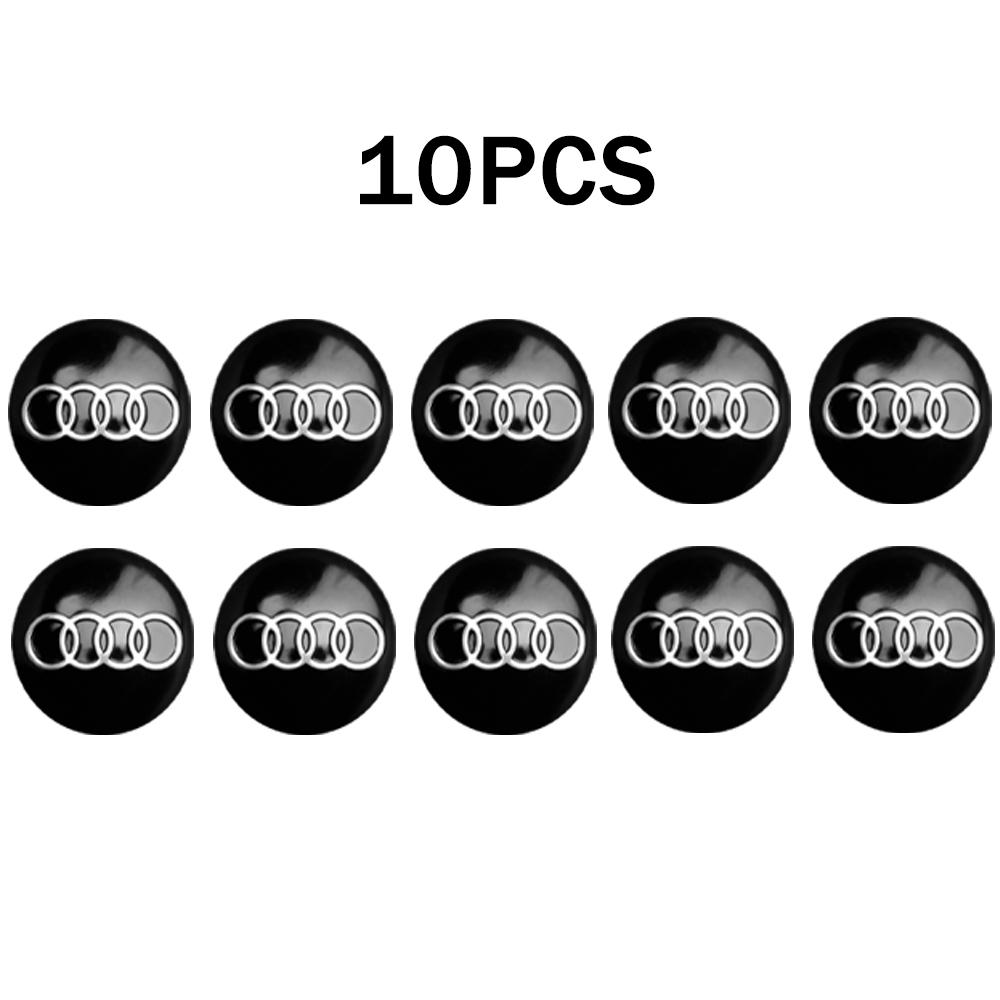 14mm Car Remote Key Fob Emblem Badge Radio Button Decal For hot Sline TT A6 C6 C5 C7 A5 A4 B8 B6 B7 A3 A8 A2 A1 Q3 Q5 Q7 RS S