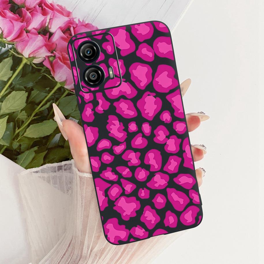 Hülle XT2335-2 für Motorola Moto G53 5G: Neue, stylische Schutzhülle mit Schmetterlings- und Blumenmuster aus weichem Silikon. Passend für Moto G13, G23 und G73.