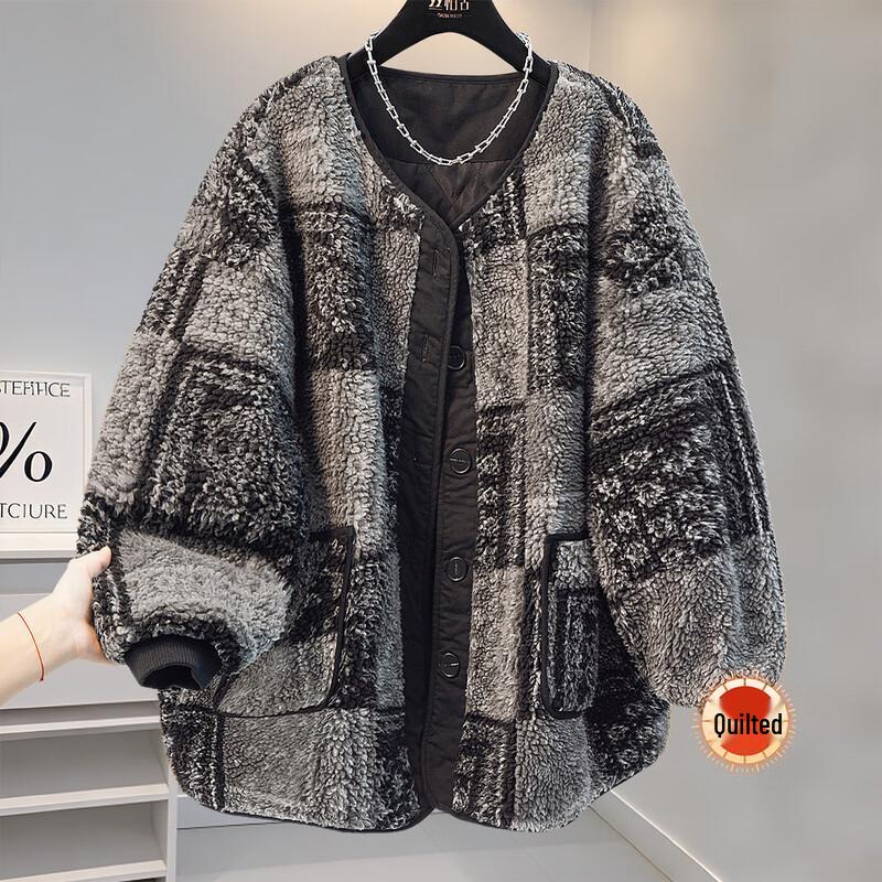 

Женская куртка Siboshe с цветными блоками, свободного кроя, с подкладкой XL