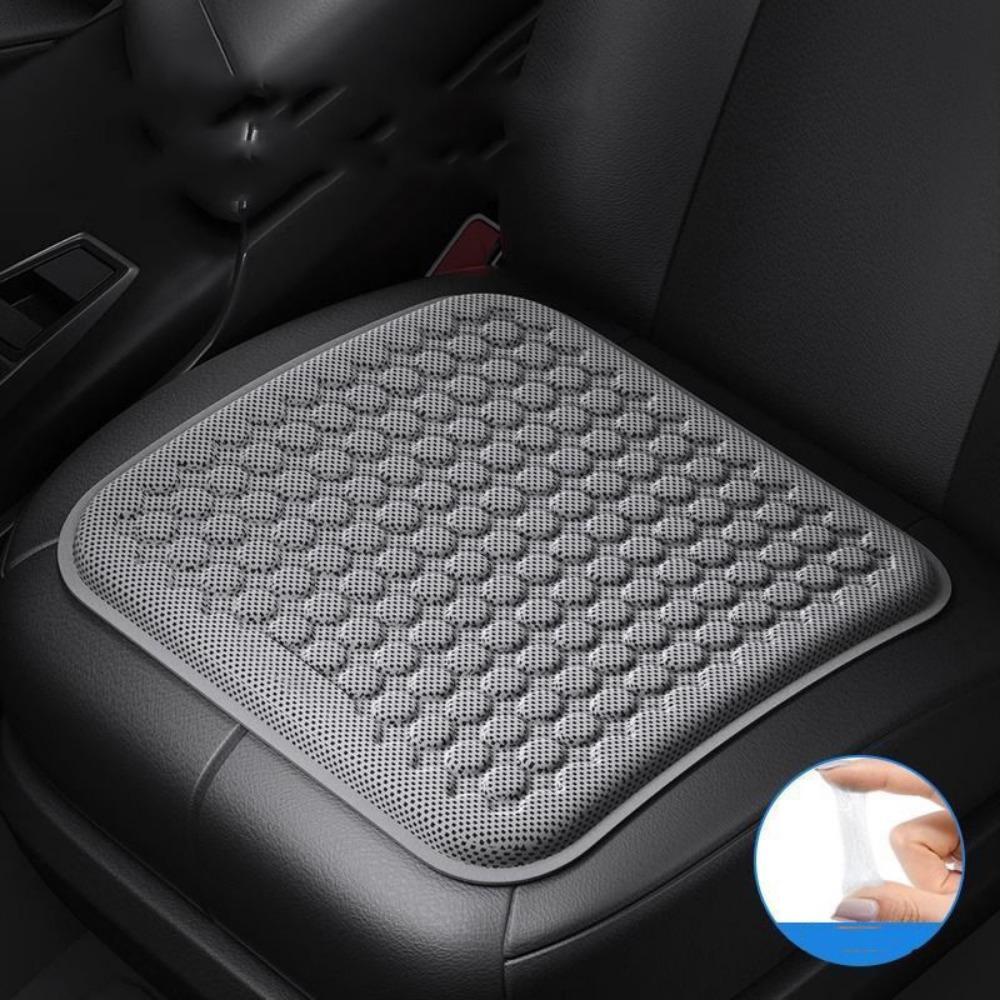 

Гелевый охлаждающий коврик для сиденья с сотовой структурой, вентилируемая подушка для сиденья General Motors, лето серый