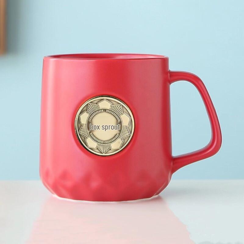 Luxury Ceramic Mug with Lid
