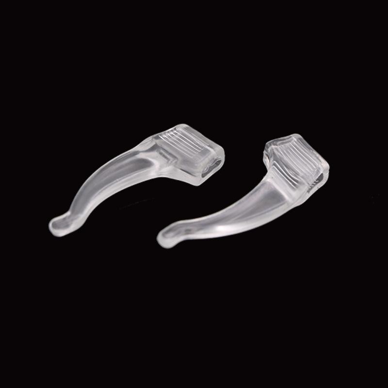 5 Pair Glasses Ear Grip Anti-slip Cover Anti-lost Silicone Ear Hook Glasses Legs Sleeve Holder Glasses Rubber Ring Accessories