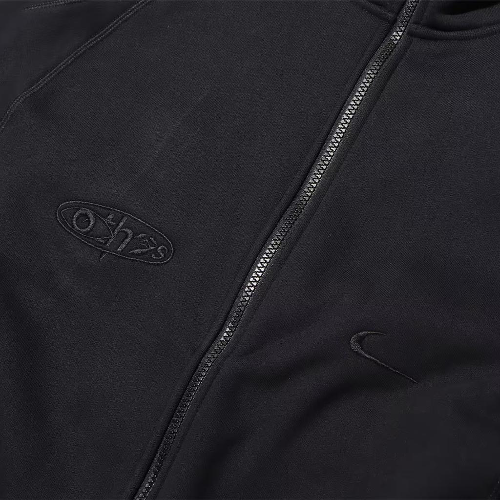 Nike X Off-White Track Jacket Black (Asia Sizing) Unisex Streetwear DV4452-010