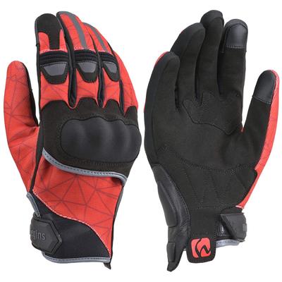 Daytona Henry Begins Motorcycle Gloves L Size Hard Protector Touch Panel Compatible Graphic Protection Red 15917 Spring/Summer/Autumn/Winter HBG-056