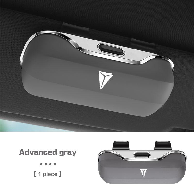 Car Visor Glasses Box Portable For Changan Deepal S7 S07 SL03 S05 G318 S09 Auto Sunglasses Holder Eyeglasses Case Car Accessries
