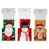 2PCS/SET Decoration Festive Atmosphere Cloth Durable Toilet Multi-element Toilet Cover Gift Christmas Cozy Bathroom