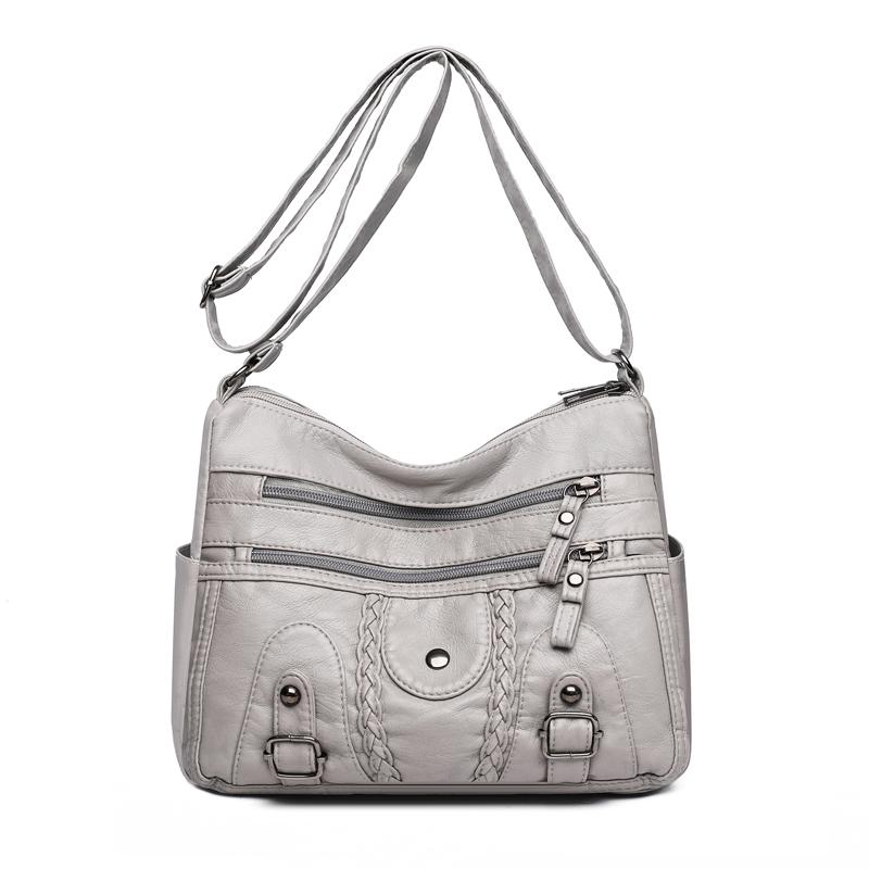 Women's Multi-Layer Large Capacity Lightweight Middle-Aged and Elderly Mother Bag Crossbody Bag