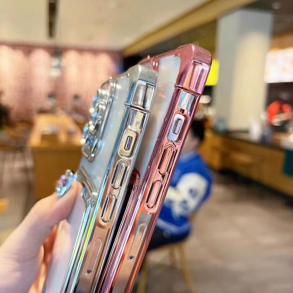 New Electroplated Card Insert Phone Case for iPhone 11/12/13/14/15