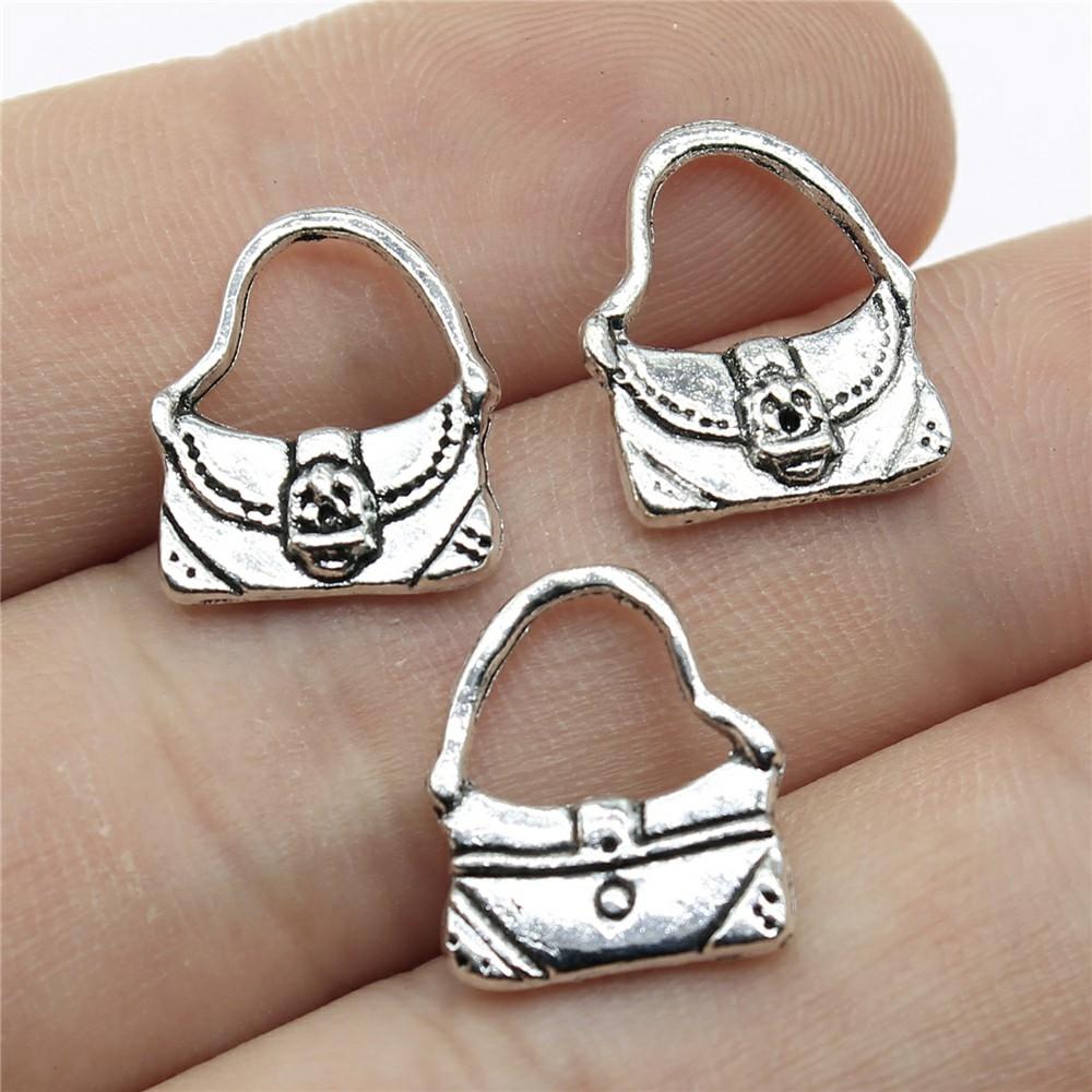 20pcs Hat Charms Sunglasses Charms Jewelry Making Watch Charms For Bracelet Making Antique Silver Color