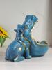Creative Hippo Craft Ornament Modern Home Decor Artwork Entryway Key Storage Decoration Piece