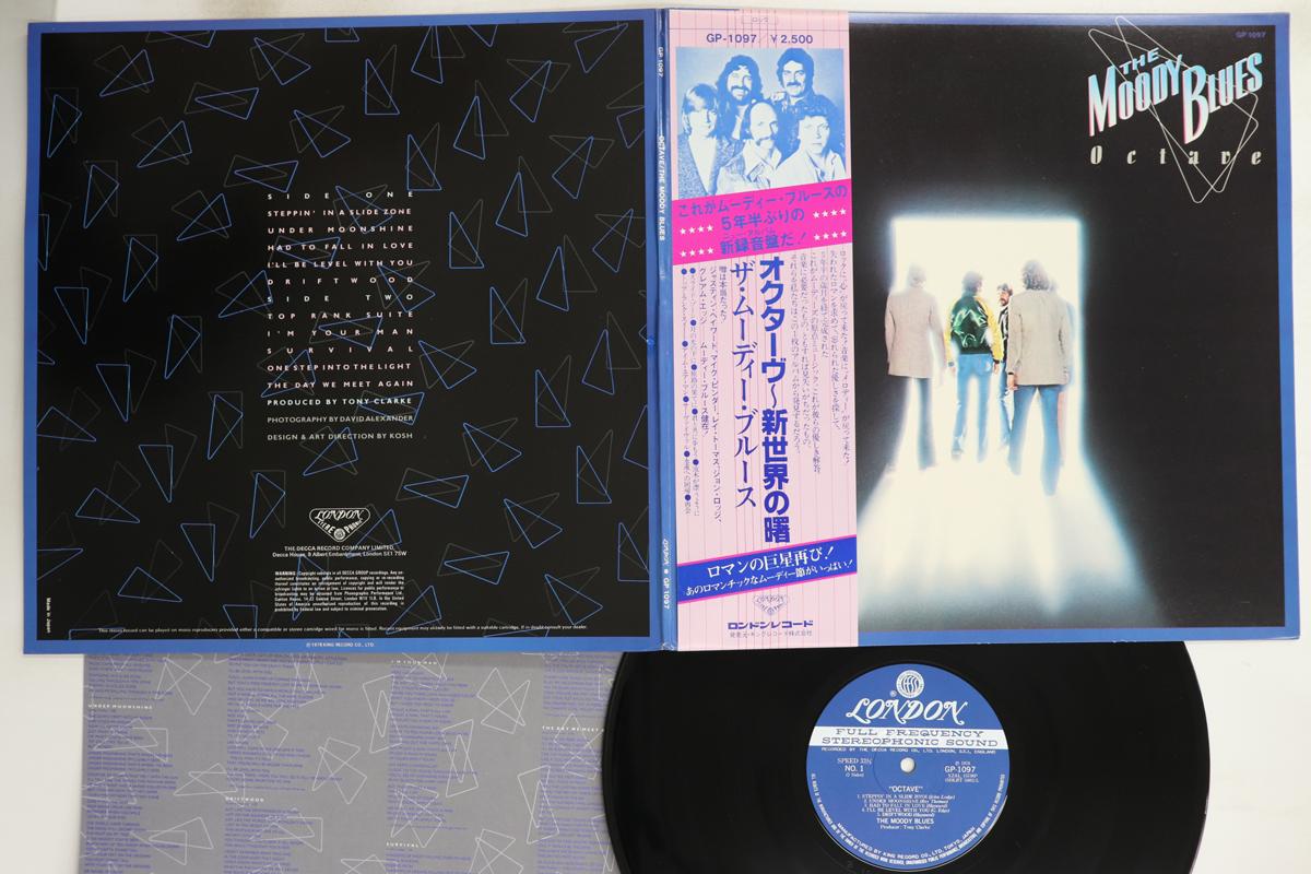 

LP Record MOODY BLUES - Octave GP1097 LONDON 1978 Japan Obi Rock Used