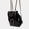 New Fashion Casual Women's Chain Backpack Solid Color Travel Backpack