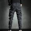 Camouflage-Freizeithose für Männer im Frühling und Herbst, schmal geschnittene koreanische Version, elastische Taille, modischer Trend, Leggings, Arbeitshose