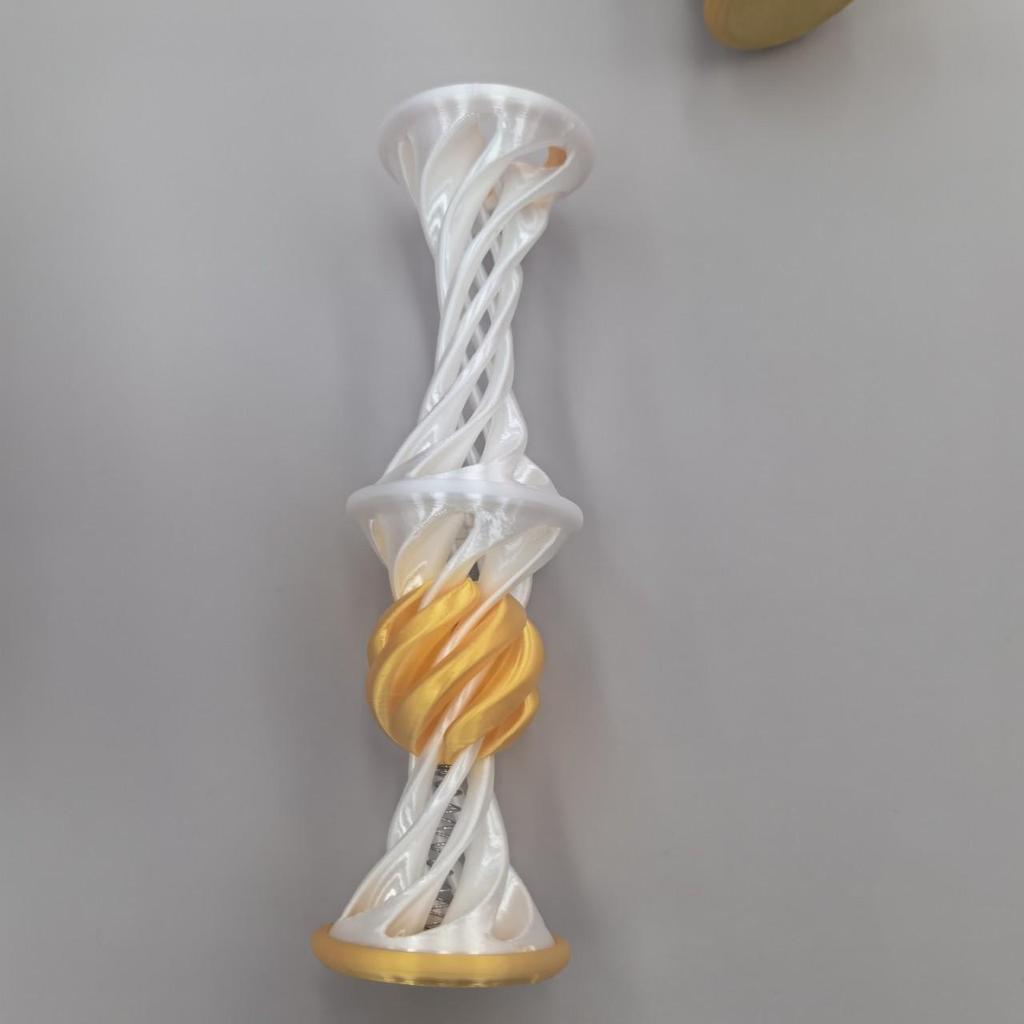 3D Printed Spiral Spring Jumping Toy - Unique Decompression Ejectable Toy
