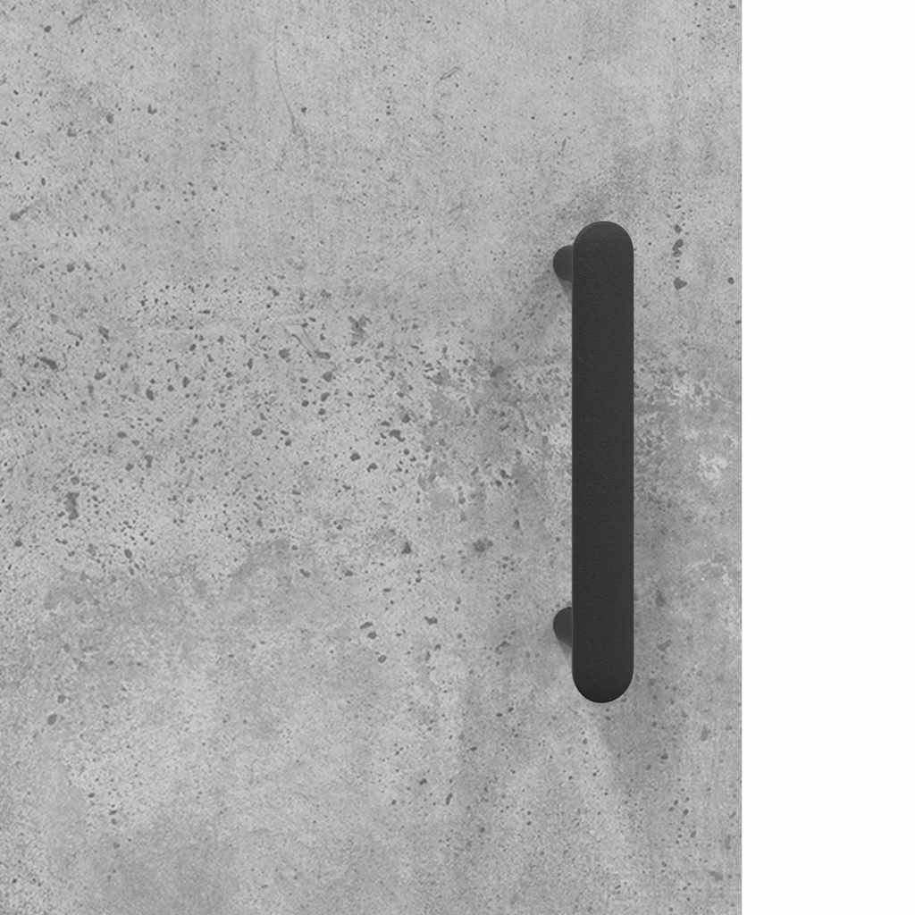 Wall Mounted Cabinet Concrete Grey 69.5 x 34 x 90 cm
