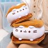 Niedliche Gund Fette Katze Sandwich Katze Plüschtier Pusheen Snack Katze Serie Geschenk Ins Puppe