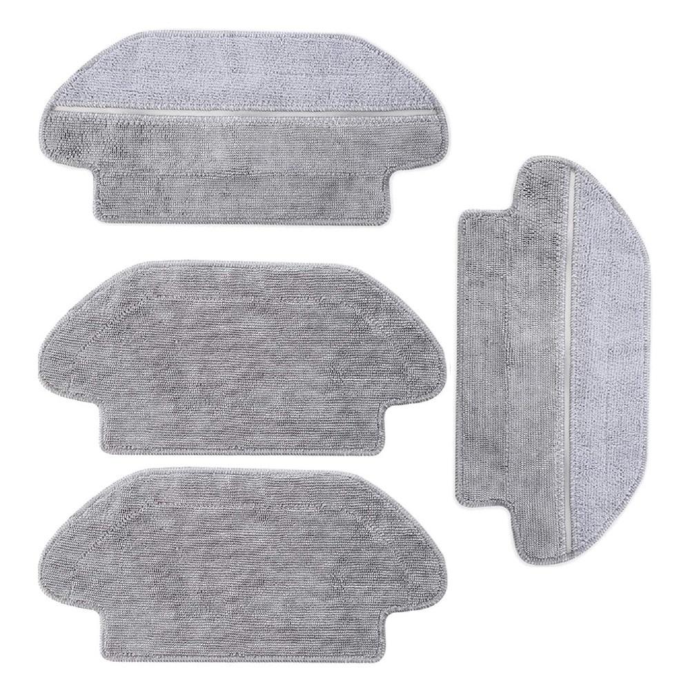 4x Mop cloths for Xiaomi viomi V2 V3 STYJ02YM SE S10 S12 mop P